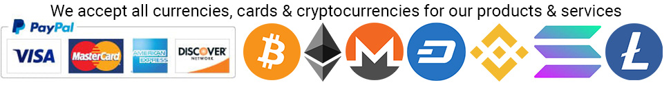 Carl Henry Global We Accept Paypal and Cryptocurrencies 971x124
