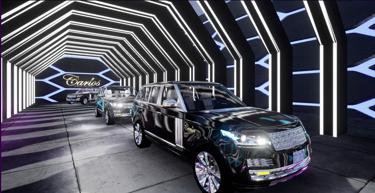 3D Range Rover KLICK3D demonstration