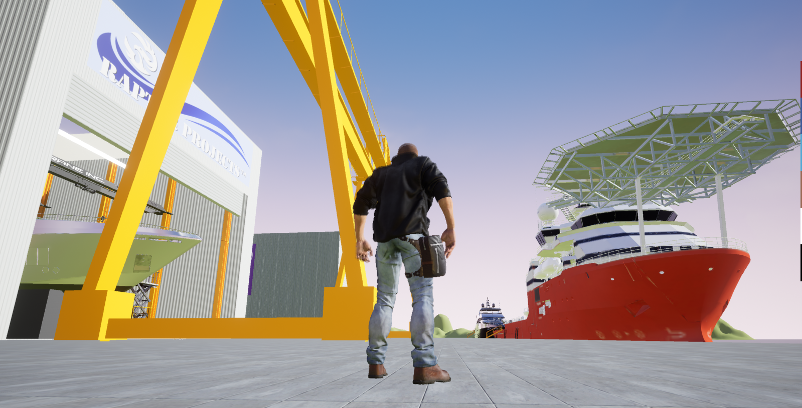 YEA3D Shipyard KLICK3D demonstration