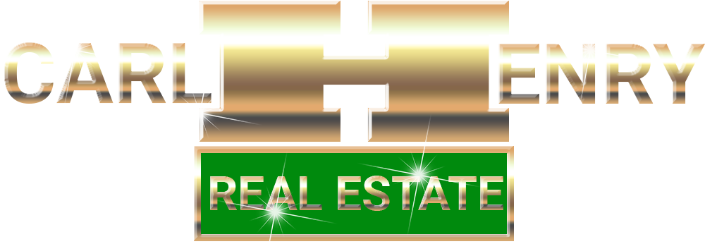 2025 LOGO Carl Henry REAL ESTATE GOLD Transparent 1000x346