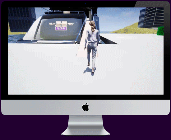 KLICK3D interactive 3D yacht experience demonstration